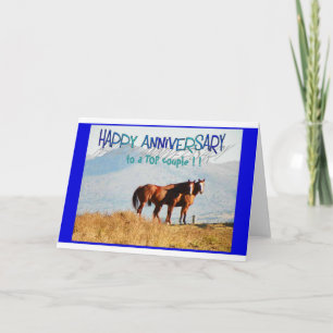 Anniversary Card - A Top Couple