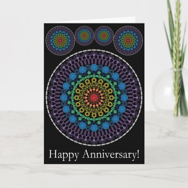 Anniversary Card for Bicycle Enthusiasts (Front)