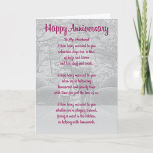 Anniversary Card for Spouse