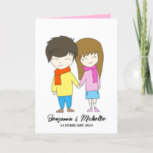 Anniversary Card, Personalised Customised Card
