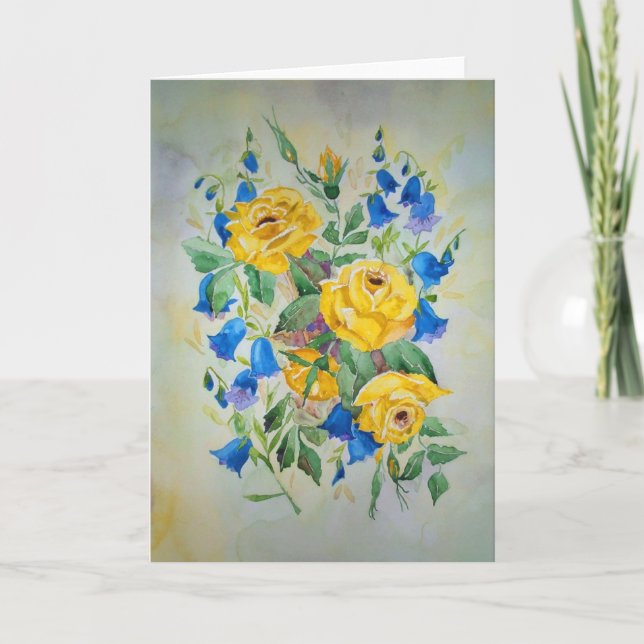 Anniversary Card with love poem inside (Front)