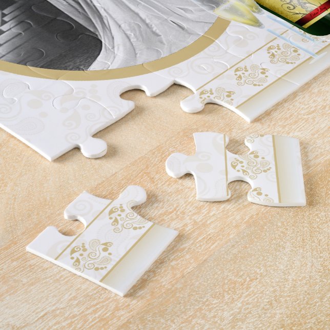 Anniversary Celebration Customisable Photo Puzzle (Side)