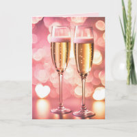 Anniversary Champagne Flutes