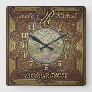 Anniversary Clock Vintage Look