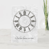 Anniversary Clock with No Hands