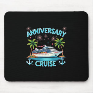 Anniversary Cruise 2025 Matching Couples Celebrate Mouse Mat