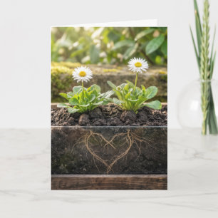 Anniversary Daisies In a Flower Box Card