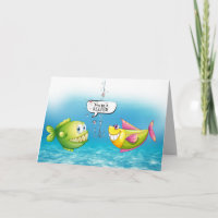 Anniversary Fish with Bubbles