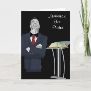 Anniversary for Pastor Card