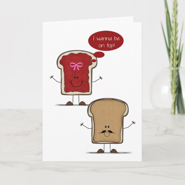 Anniversary for Spouse, Adult humour Card (Front)