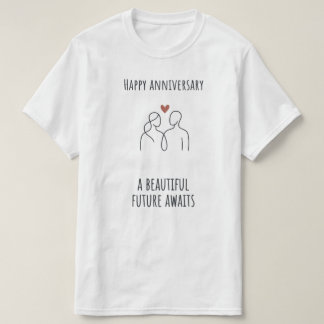 Anniversary Future Awaits – Modern Unisex T‑Shirt T-Shirt