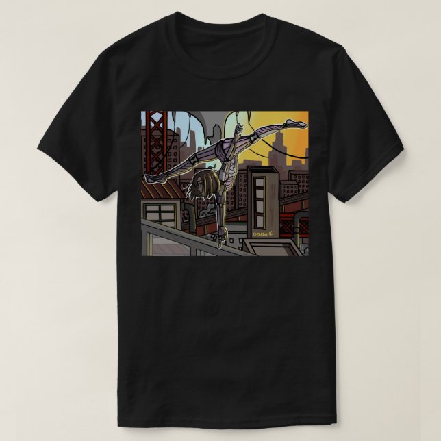 Anniversary Gift Alita Battle Angel Gifts For Ever T-Shirt (Design Front)