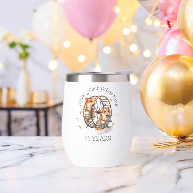 Anniversary gift Hamsters Driving each other nuts (Bachelor Party)