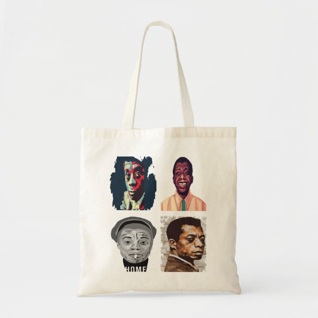 Anniversary Gift James Baldwin Gifts For Music Fan Tote Bag (Front)