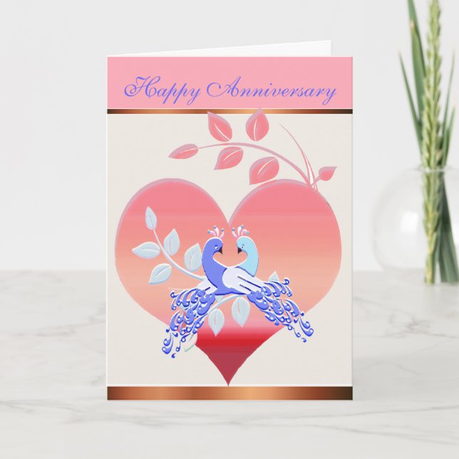 Anniversary Greeting Card (Front)