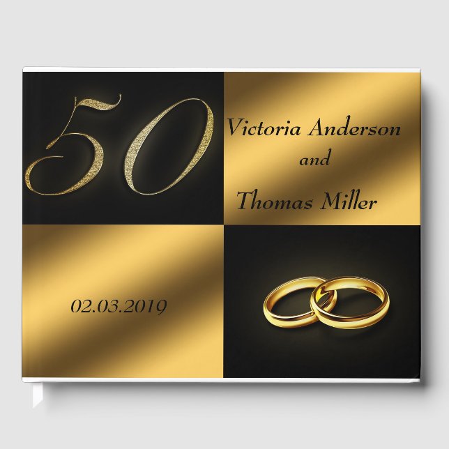 Anniversary Guest Book (Front)