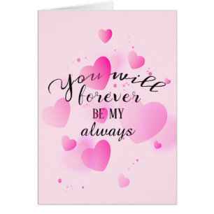 Anniversary Hearts with Love Quote