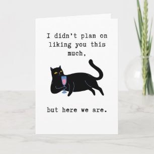 Anniversary Humour Card, Funny Valentine’s Greetin Card