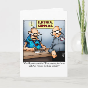 Anniversary Humour Greeting Card For Him