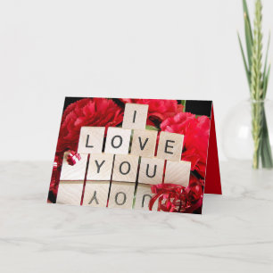 Anniversary I Love You With Joy Reflection Card