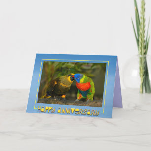 Anniversary Love Birds Card