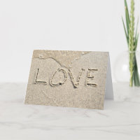 Anniversary Love Text In Sand 