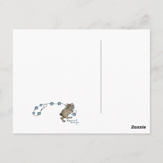 Anniversary Mice Postcard (Back)