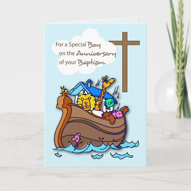 Baptism Anniversary Cards Zazzle.co.uk
