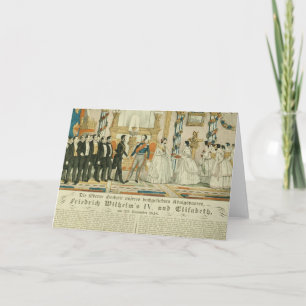 Anniversary of Frederick William IV and his Card