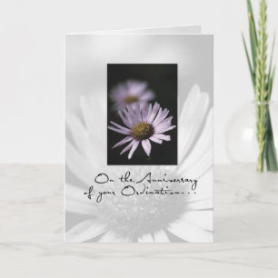 Anniversary of Ordination Card