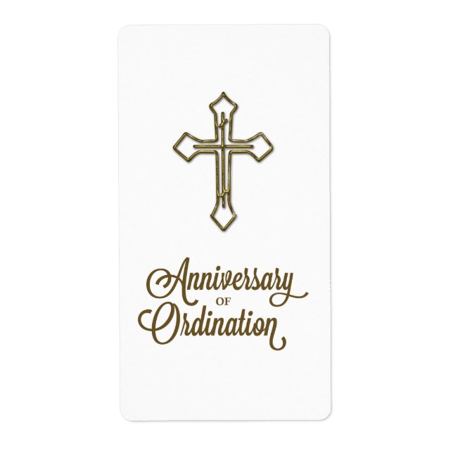 Anniversary of Ordination, Cross on Starburst (Front)