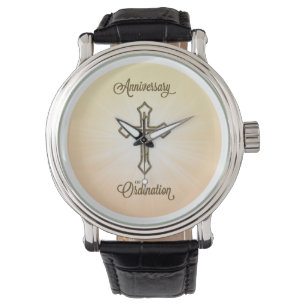 Anniversary of Ordination, Cross on Starburst Watch