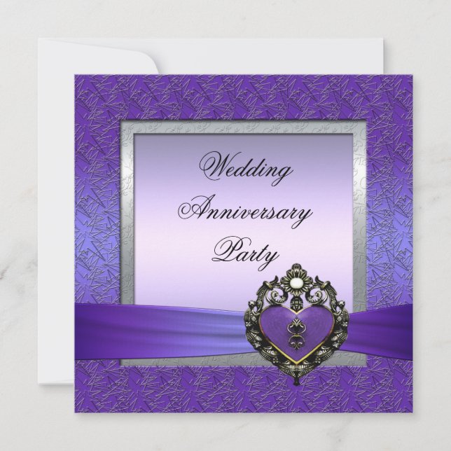Anniversary Party Invitation (Front)