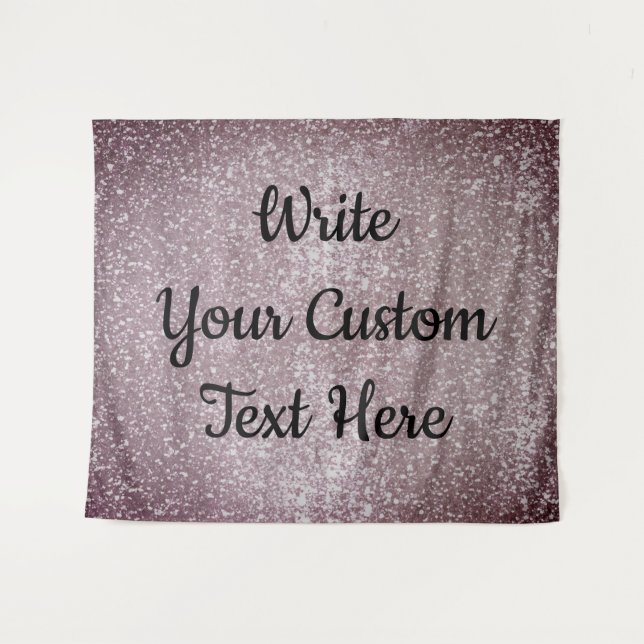 Anniversary Party Photo Booth Vow Renewal Birthday Tapestry (Front (Horizontal))