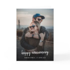 Anniversary Photo | Modern Trendy Stylish Script