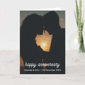 Anniversary Photo | Script  Card