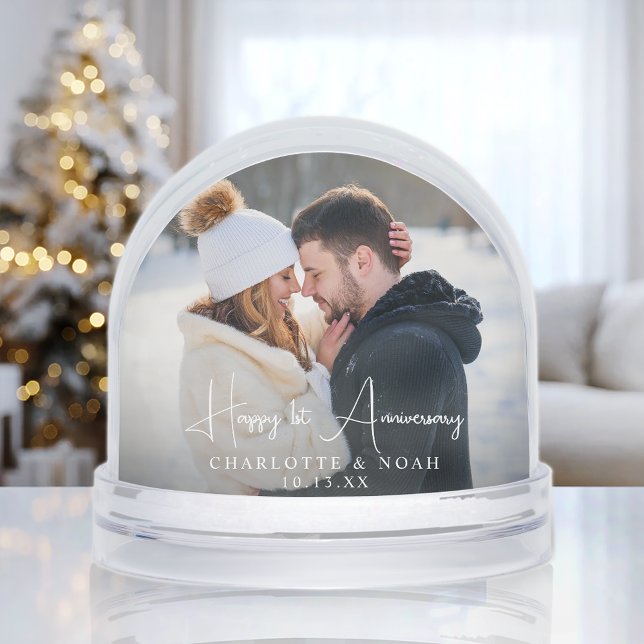 Anniversary Photo Snow Globe (Creator Uploaded)
