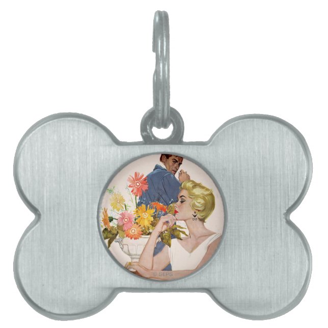 Anniversary Quarrel Pet Name Tag (Front)