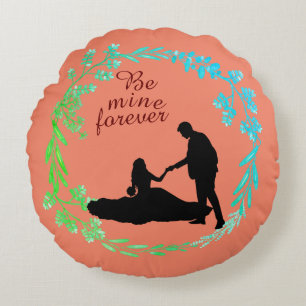 anniversary round cushion