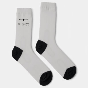 Anniversary Socks Grey