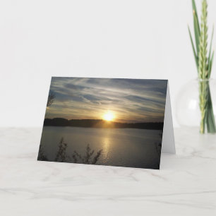 ANNIVERSARY Sunset Card