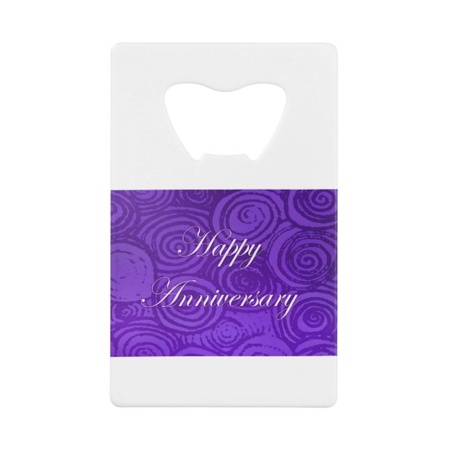 Anniversary Swirls Purple (Front)