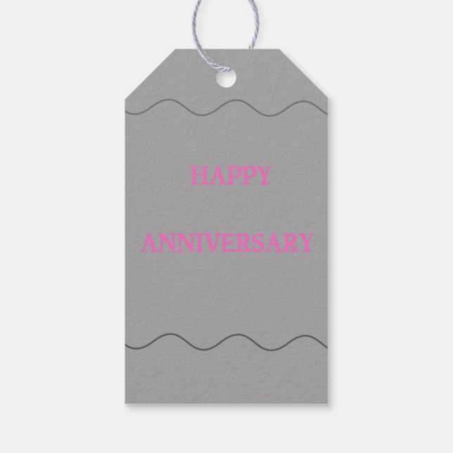 Anniversary Tags  (Back)