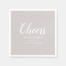 Anniversary vintage solid sandstone cheers wedding