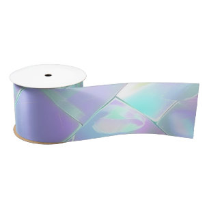 Anniversary Wedding Birthday Iridescent Satin Ribbon