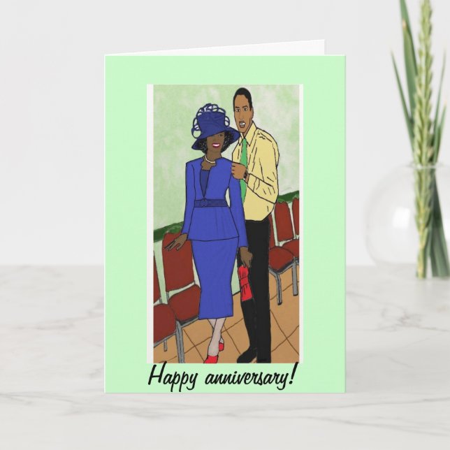 Anniversary wish card (Front)