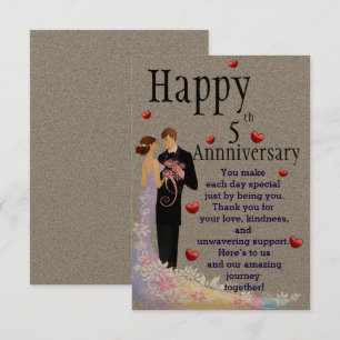Anniversary wish  card