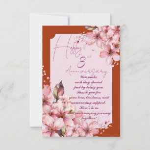 Anniversary wish card