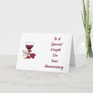 *ANNIVERSARY WISHES* ***SPECIAL COUPLE*** CARD
