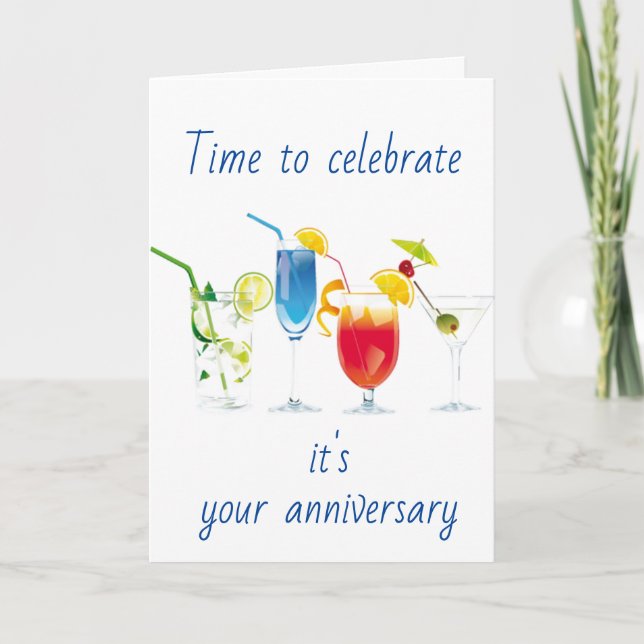 *ANNIVERSARY WISHES TO A SPECIAL COUPLE* CARD (Front)